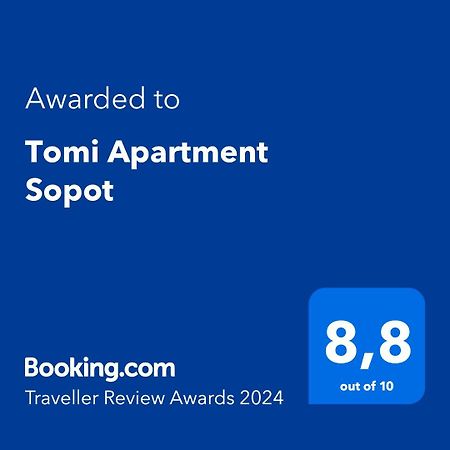 Tomi Apartment โซพอต ภายนอก รูปภาพ